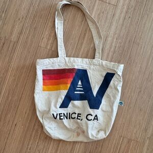 Good condition Aviator nation Canvas Tote Bag